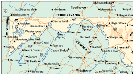 Maryland Map