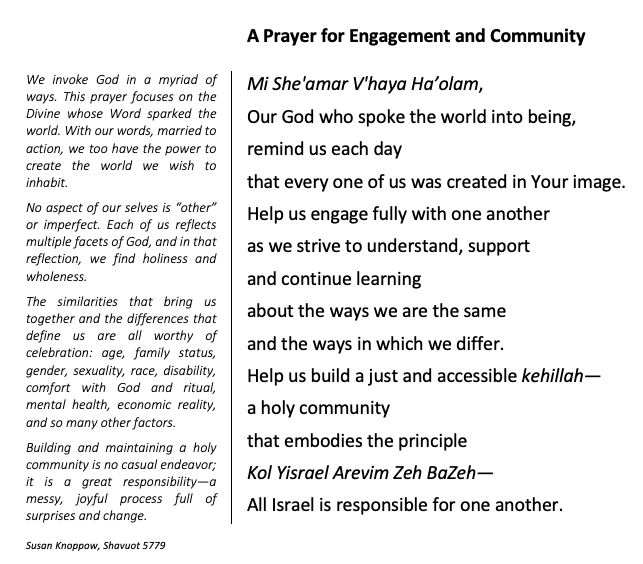 Prayer for Engagement
